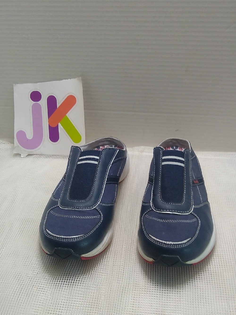 Keds Navy Slip-On Sneakers Side 8.5